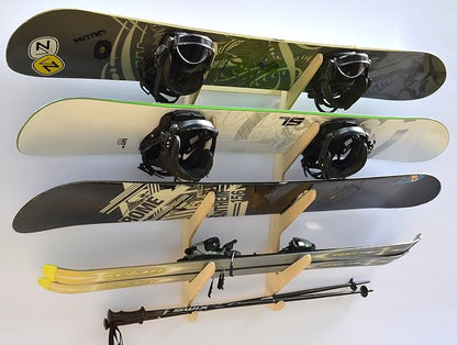 The Lifty Snowboard Wall Rack by Pro+Board+Racks