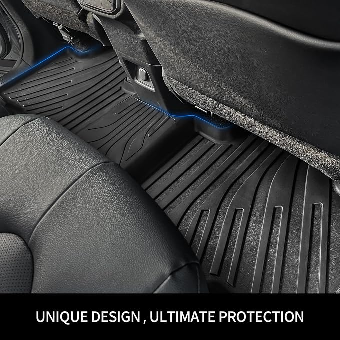 OEDRO Floor Mats Fit for Toyota Tacoma 2024 2025 Double Cab Auto Trans - Image 4