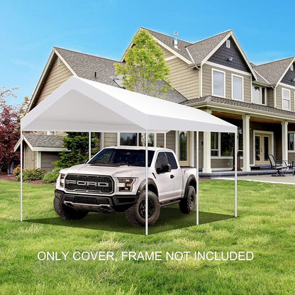 12'x20' Carport Replacement Canopy Cover - Image 5