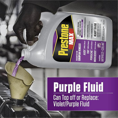 Prestone AF6510 MAX European Vehicles Violet Antifreeze and Coolant, 1 Gallon - Image 5