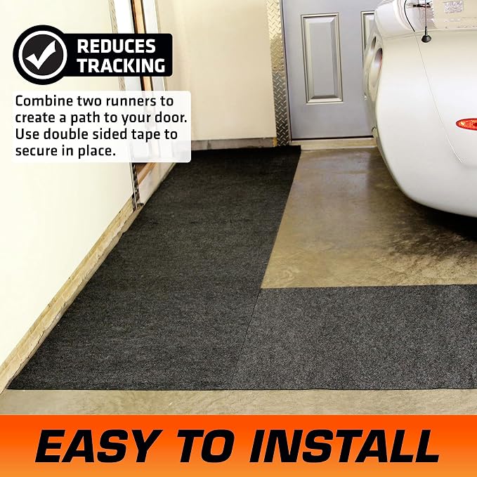 Armor All Garage Floor Runner Mat, Protects Surfaces, Transforms Garage - Image 2