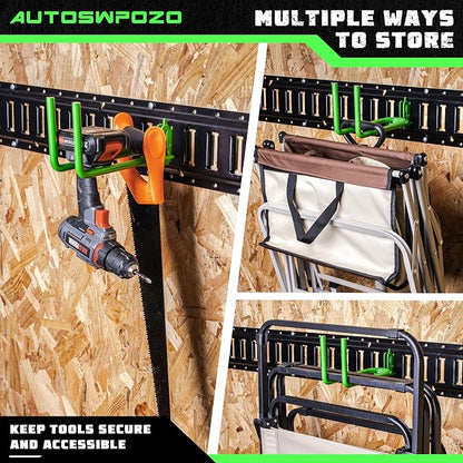 2-Pack E-Track Heavy Duty Shovel/Tool Hanger, E Track Hooks - Image 4