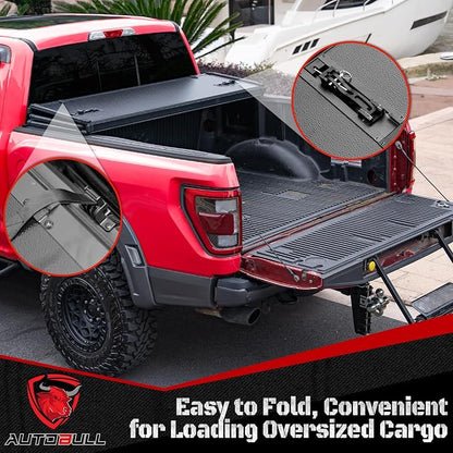 Hard Top Tri Fold tonneau Cover Compatible - Image 4