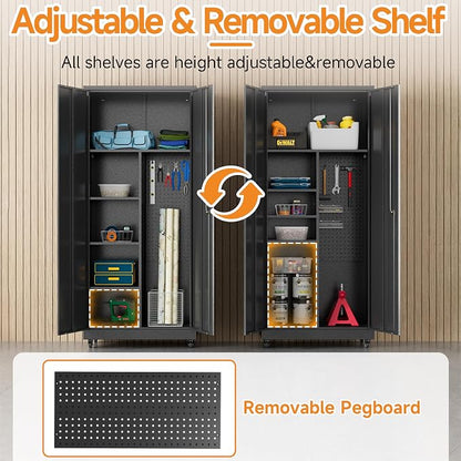 Metal Garage Storage Cabinet - Image 5
