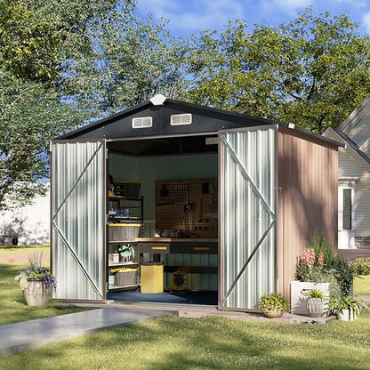 Aoxun 7x5 FT Outdoor Storage Shed - Image 7