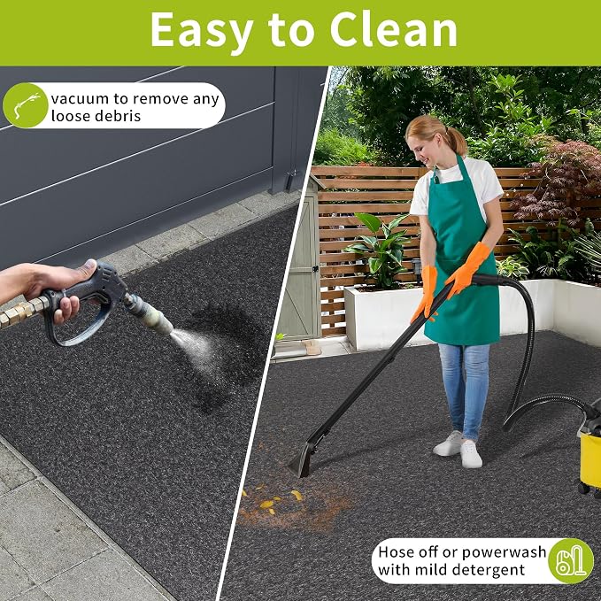 Oil Spill Mat - 96" x 72" Absorbent Oil Garage Floor Mat - Image 7