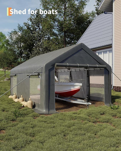 10x20 Ft Carport, Car Port - Image 5
