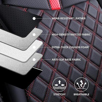 Custom Fit RAV4 Seat Covers for 2019-2025 Toyota RAV4 LE, XLE Premium, Limited - Image 4