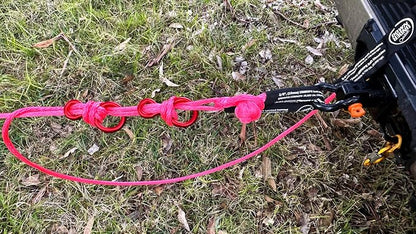 DOWN UNDER OUTDOORS Heavy Duty Game/Log/4x4 Recovery Kit, Deer Drag, 550 ft of - Image 8