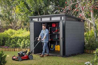 Keter Cortina 9x7 Ft All-Weather Storage Shed - Image 4