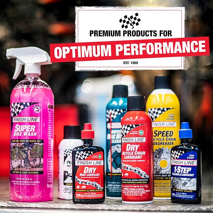 FINISH LINE Wet Bike Lubricant Aerosol Spray - Image 5