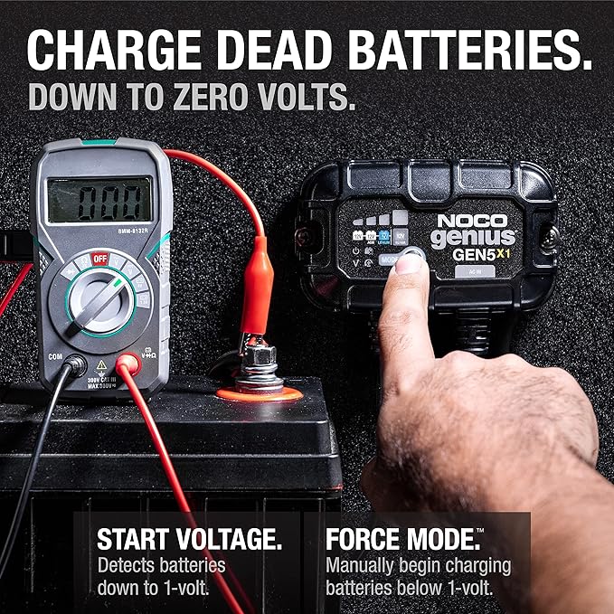 NOCO Genius GEN5X1: 1-Bank, 5A Onboard Battery Charger - Image 5