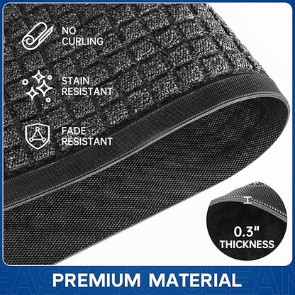 Durable Front Door Mat, Non-Slip Rubber Backing, Stain and Fade Resistant - Image 4