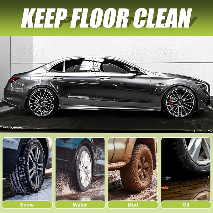 Auto Floor Mats for SUV/Truck, Containment Garage Car Mat for Snow - Image 5