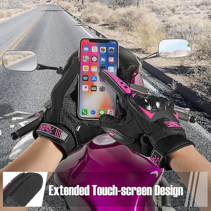 COFIT Motorcycle Gloves Breathable, Touchscreen Motorbike Gloves Anti-slip - Image 3