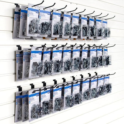 unp POETISKE Slatwall Hooks 32PC 10 Inch Slatwall Accessories Slatwall Panel - Image 6