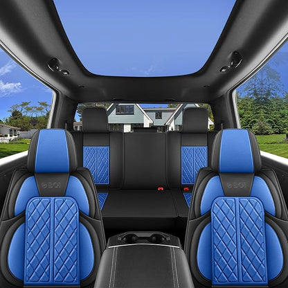 Car Seat Cover Custom Fit for Dodge Ram 1500 2500 3500 2002-2024 Faux Leather - Image 5