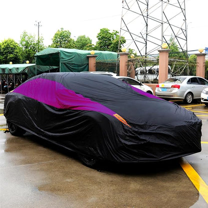 MORNYRAY Waterproof Car Cover All Weather Snowproof UV Protection Windproof - Image 8