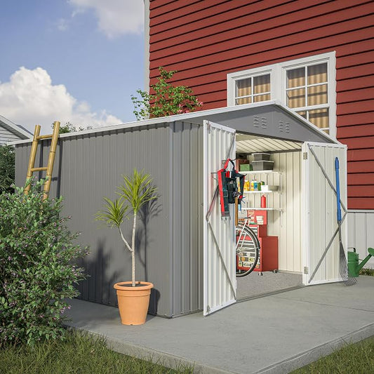 10X8 FT Outdoor Tool Storage Shed by ForEveryCornerofLife