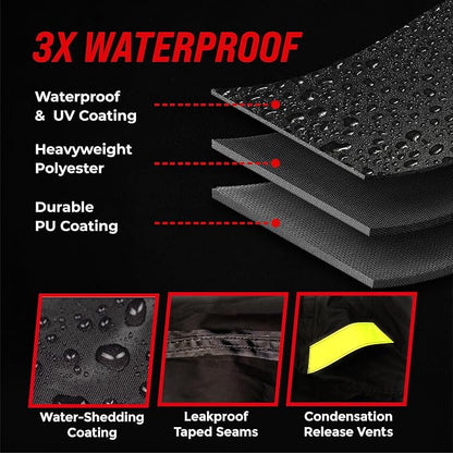 Badass Moto Ultimate Motorcycle Cover Waterproof Outdoor Heavy Duty Durable All - Image 7