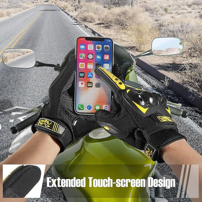 COFIT Motorcycle Gloves Breathable, Touchscreen Motorbike Gloves Anti-Slip - Image 3