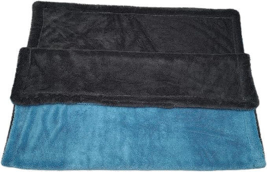 SOFTBATFY 1200 GSM 36" x 24"Dual Sided Microfiber Car Cleaning Drying Towel by SOFTBATFY