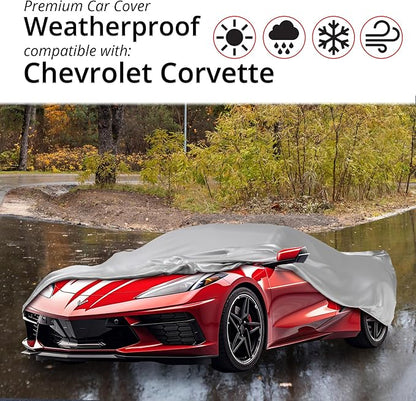 Car Covers Weatherproof Max Car Cover & Warranty Compatible - Image 2