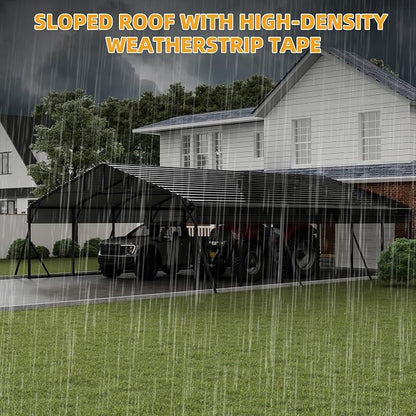 20' x 30' Heavy Duty Metal Carport - Image 7
