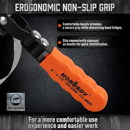 HORUSDY Large Swivel Oil Filter Wrench, Durable & Easy Operation - Image 5