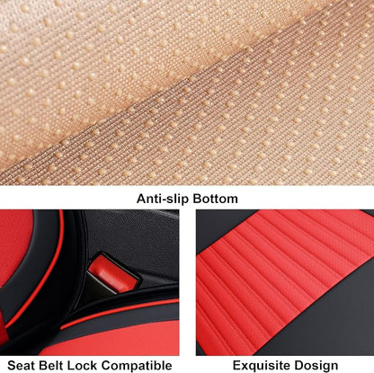 LINGVIDO Car Seat Covers, Breathable and Waterproof Faux Leather Automotive - Image 6
