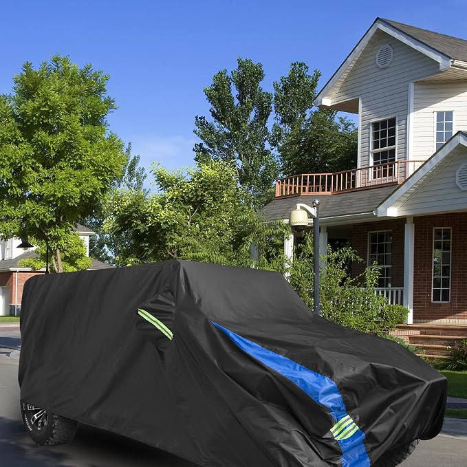 Avecrew for Jeep Wrangler Cover Waterproof 4 Door, All Weather for Jeep Rain - Image 9