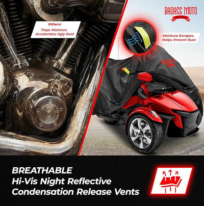 Badass Moto Ultimate Can Am Spyder Cover RT Limited, 2020-2025 Sea to Sky. Fits - Image 4
