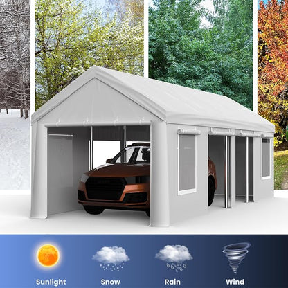 13x25ft Carport, Heavy Duty Carport - Image 6