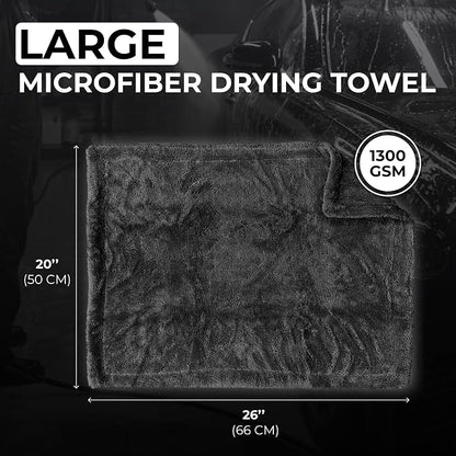 Large Car Drying Towel, 1300 GSM Professional Car Towel - Image 3