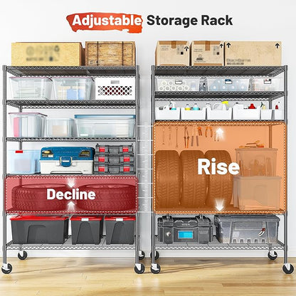 82" H X45 W X18 D Storage Shelves - Image 7
