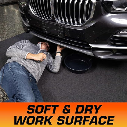 Armor All Premium Maintenance Mat Oil Spill Garage Floor Mat, Waterproof - Image 5
