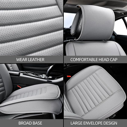 2pc Car Seat Covers, Luxury Car Protectors, Universal Anti-Slip Driver Seat - Image 3