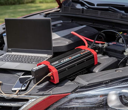 1500W Car Power Inverter 12V DC to 110V AC Car Converter Charger Adapter - Image 7