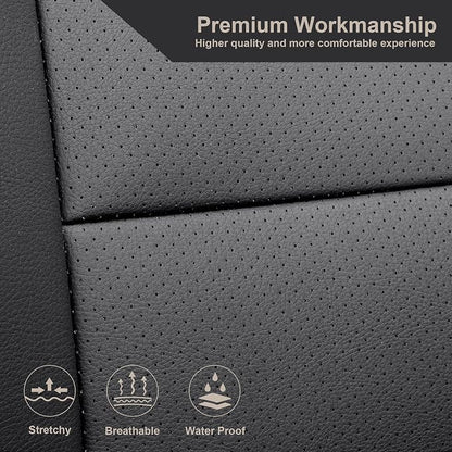 GIANT PANDA Full Set Car Seat Covers Customized Jeep Wrangler TJ Rubicon Sahara - Image 8