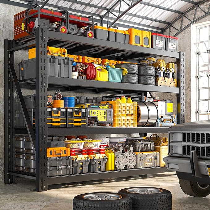 Bepatio 11000LBS Garage Shelving Heavy Duty, Industrial Shelving - Image 8