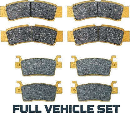 Kawasaki KRX/KRX4 1000 2020-2025 Ceramic Brake Pad Set Front & Rear - Image 4