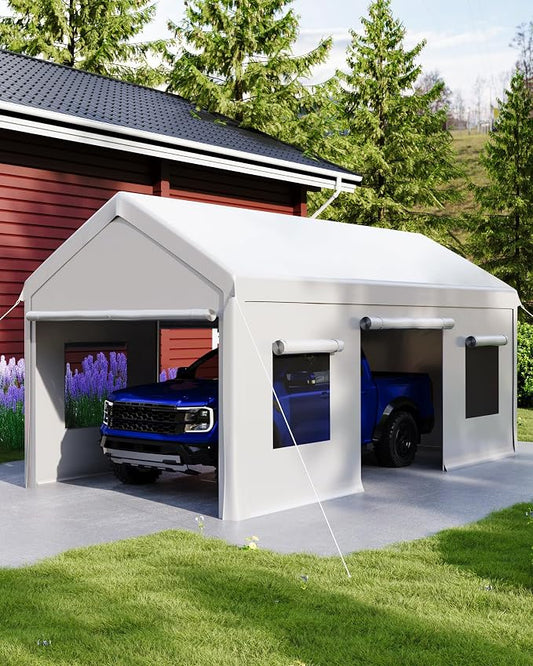 10x20 Ft. Metal Carport Garage by Unknown