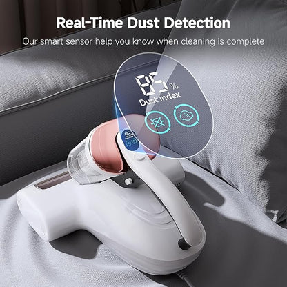 uwant Bed Cleaner with 16Kpa Suction Metal Roller 253.7nm Uv-c Light Mattress - Image 6