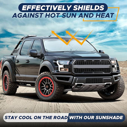 EcoNour Truck Windshield Sun Shade - Image 9