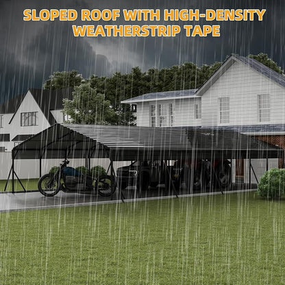 20' x 40' x 8.5' Heavy Duty Metal Carport - Image 8