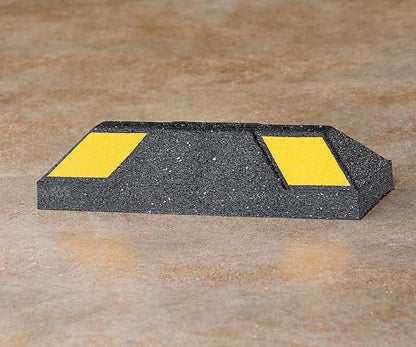 Rubberific Heavy Duty Rubber Parking Stop Durable Easy to Install Reflective - Image 6