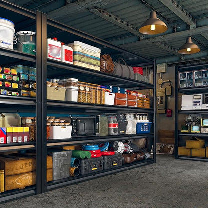 REIBII 60" W Garage Shelving Heavy Duty 2650LBS Storage Shelves Metal Shelving - Image 3