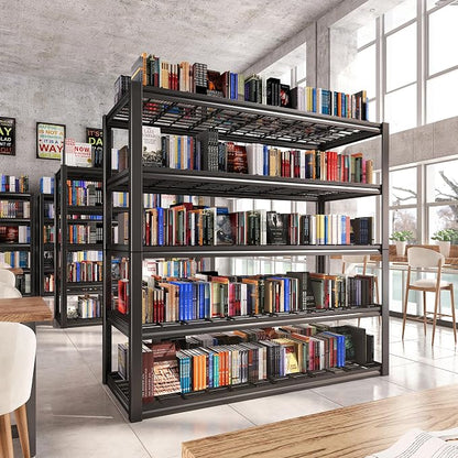 REIBII 48.2''W Garage Shelving Heavy Duty Metal Shelving 3000LBS Storage - Image 8