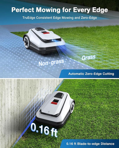 ECOVACS Goat A2500 RTK Robot Lawn Mower, Lidar-Enhanced RTK+Vision Navigation - Image 7