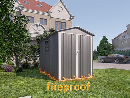 Motorcycle Steel Storage Shed - Image 3